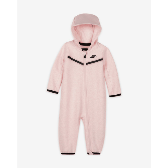 Nike Sportswear Tech Fleece Baby Full Zip Coverall New 6H053 AAR - SIZE 6 MONTHS - Picture 5 of 6